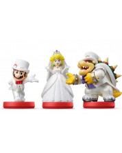 Figurina Nintendo amiibo - Bowser, Mario & Peach [Super Mario Odyssey]